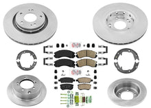 Disc Brake Rotors Pads Shoes Spring Kit for Mitsubishi Outlander 2005-2006 2.4L