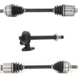 Front CV Axles & Half Shaft For Acura ILX 2.0L 2014 2015 Automatic Transmission