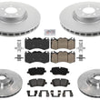 Disc Brake Rotors & Pads For Range Rover Sport 2014-2022 W/ Brembo