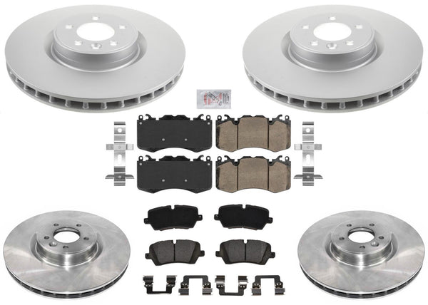 Disc Brake Rotors & Pads For Range Rover Sport 2014-2022 W/ Brembo