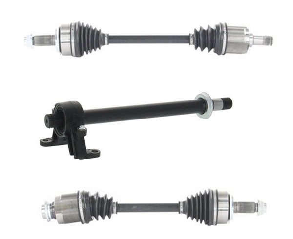 Front CV Axles & Half Shaft For Honda Accord 2.4L 08-12 Automatic Transmission