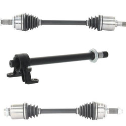 Front Left & Right CV Axles & Half Shaft For Honda Crosstour 2.4L 2013 14 2015
