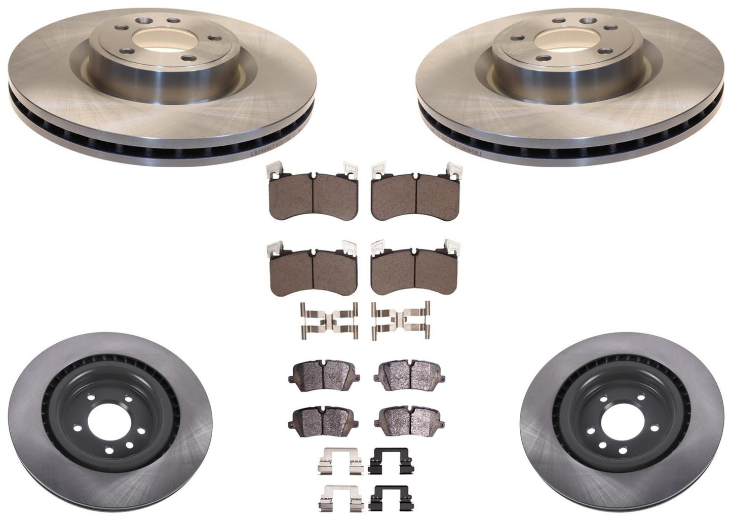 Disc Brake Rotors Disc Brake Pads for Land Rover Discovery 2018-2020 3.0L Gas
