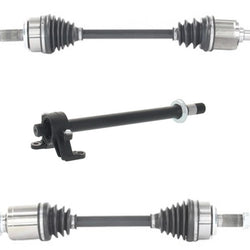 Front CV Axles & Half Shaft For Acura TSX 2.4L 2009-2014 Manual Transmission