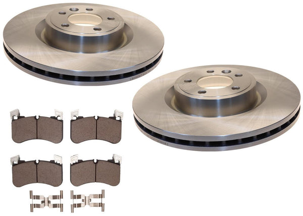 Front Disc Brake Rotors & Pads for Land Rover Discovery 2018 2019 2020 3.0L Gas