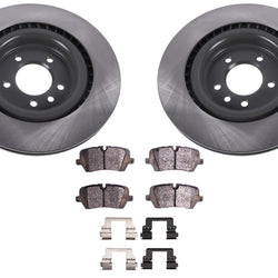 Rear Disc Brake Rotors Disc Brake Pads for Land Rover Discovery 2017 2020 2024