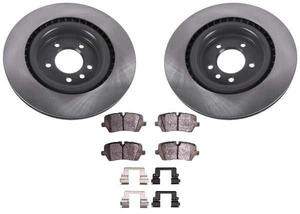 Rear Disc Brake Rotors Disc Brake Pads for Land Rover Discovery 2017 2020 2024