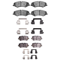 Front Rear Ceramic Disc Brake Pads for Land Rover Range Rover 2014-2017 360MM