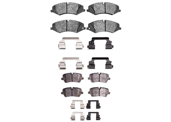 Front Rear Ceramic Disc Brake Pads for Land Rover Range Rover 2014-2017 360MM
