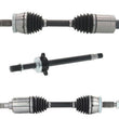 Front Left & Right CV Axles & Half Shaft For Kia Stinger 2.0L 2018 2019 2020