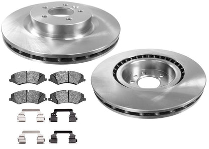 Front Disc Brake Rotors Disc Brake Pads for Land Rover Discovery 2017