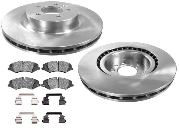 Front Disc Brake Rotors Disc Brake Pads for Land Rover Discovery 2017