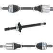 Front Left & Right CV Axles & Front Left Half Shaft For Genesis G90 5.0L 2017