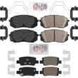 Front Rear Ceramic Disc Brake Pads For KIA Seltos 21-24 AWD Turbo Electric PB