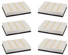 6 Pack Engine Air Filter For Chevrolet Silverado 2500 HD 6.6L 2011 2012 15 2016
