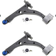 Mevotech Fr Lower Control Arms Sway Bar Links for Chevrolet Cruz 2016 2017 2019