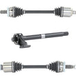 Front CV Axles & Half Shaft For Kia Sportage 2.4L 2017-2021 All Wheel Drive