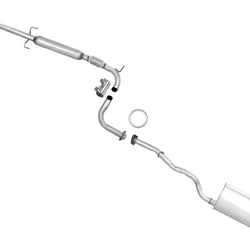 Fits 94-97 Accord DX LX SE 2.2 Middle Resonator & Muffler Exhuast System