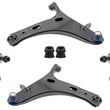 Mevotech Front Lower Control Arms & Ball Joints For Subaru Forester 2004-2018