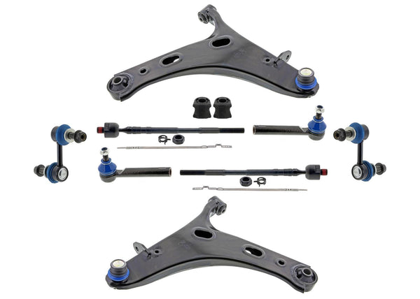 Mevotech Front Lower Control Arms & Ball Joints For Subaru Forester 2004-2018