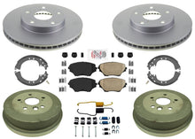 Coated Brake Rotors & Brake Pads Brake Drums for Toyota Rav4 Rav-4 2001-2002