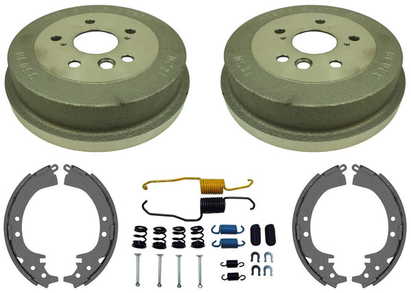 Rear Brake Drums Brake Shoes Hardware for Toyota Rav4 Rav-4 1996-2002