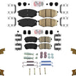 Front Rear Brake Pads Parking Sh for Hyundai Tucson 2010-2012 Front Wheel Drive