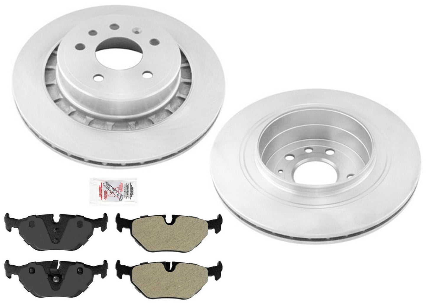 Rear Vented Disc Brake Rotors & Pads for Saab 9-5 2002 03 04 05 06 07 08 2009