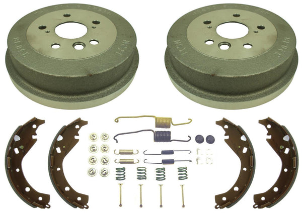 Rear Brake Drums Brake Shoes Hardware for Toyota Rav4 Rav-4 2003