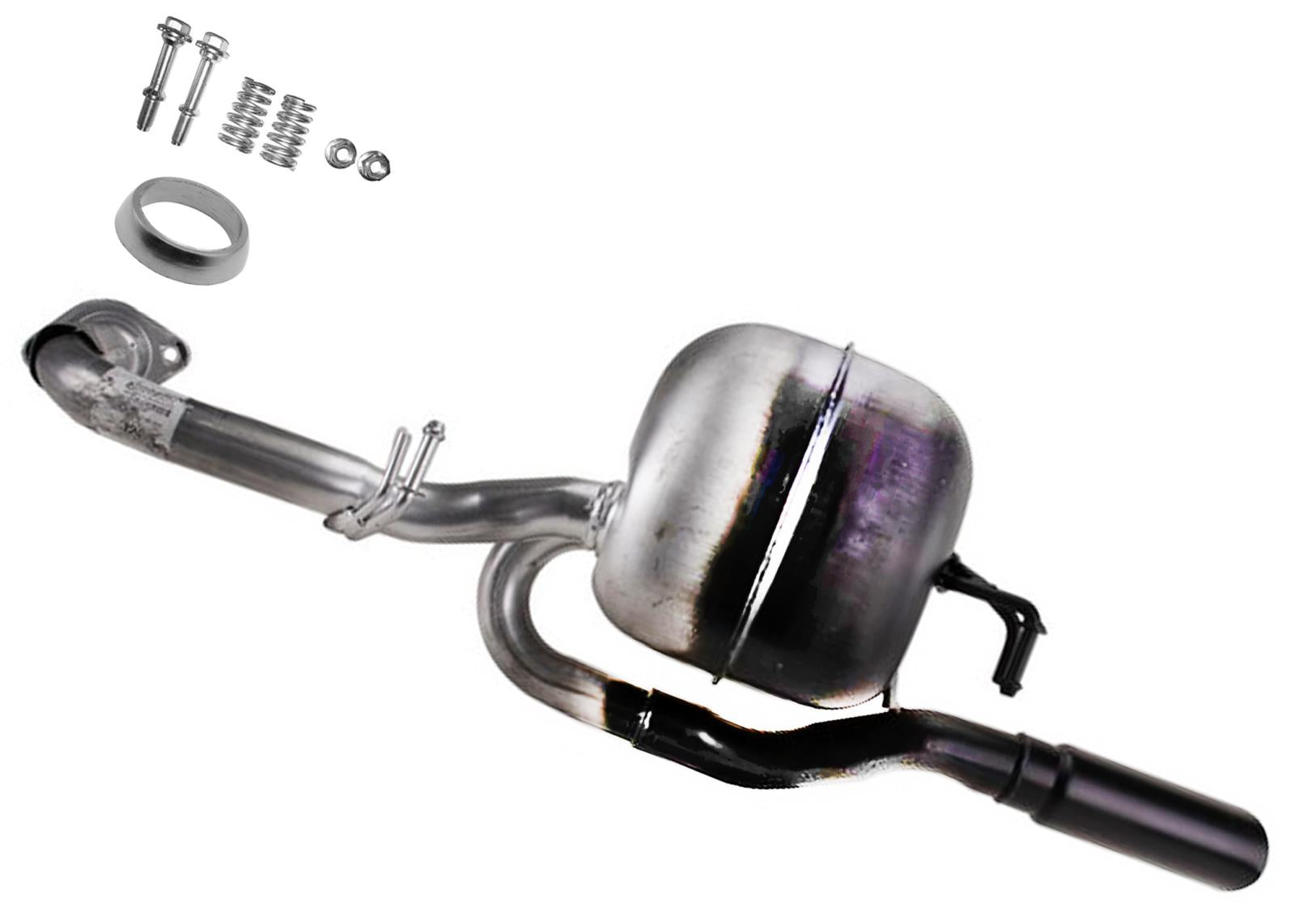 Axle Pipe with Rear Muffler for Scion XD 2008 2009 2010 2011 2012 2013 2014