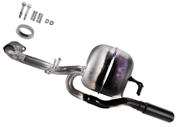 Axle Pipe with Rear Muffler for Scion XD 2008 2009 2010 2011 2012 2013 2014