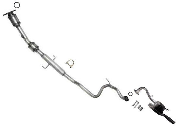 Catalytic Converter Pipe Resonator Rear Muffler for Scion XD 2008 2009 2010 2012