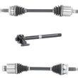 Front CV Axles & Half Shaft For Kia Sportage 2.0L 2017-2021 All Wheel Drive