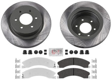 Disc Brake Rotors Front Galvanized Brake Pad Set for Nissan Titan XD 2016-2024