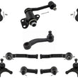 Idler Arm Pitman Arm Tie Rods Ball Joints for Mazda B2000 B2200 1981-1984
