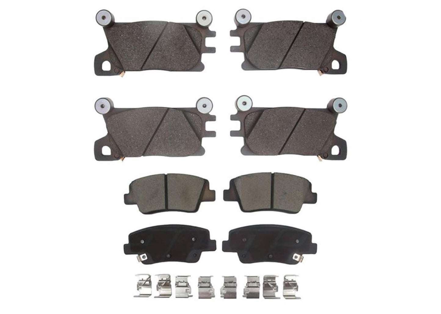 Front & Rear Disc Brake Pads for Genesis GV70 22-24 w/ 4 Piston Genesis Brem Bo