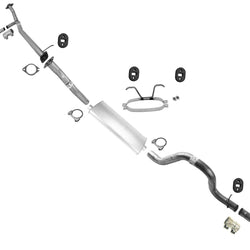 Engine Pipe Muffler Exhaust Pipe System For 89-94 Ford F-250 7.3L 133