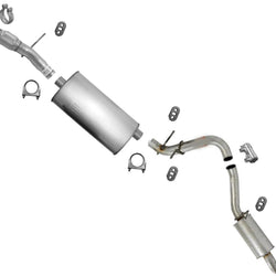 Flex Pipe Resonator Muffler Tail Pipe For 2015 2016 2018 Chevrolet Tahoe 5.3L