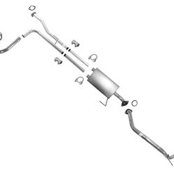 Muffler Tail Pipe Exhaust for Nissan Titan 07-15 Standard 139.8 Inch Wheelbase