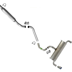 Resonator Extension Pipe Muffler For Jeep Cherokee 14-18 3.2L All Wheel Drive