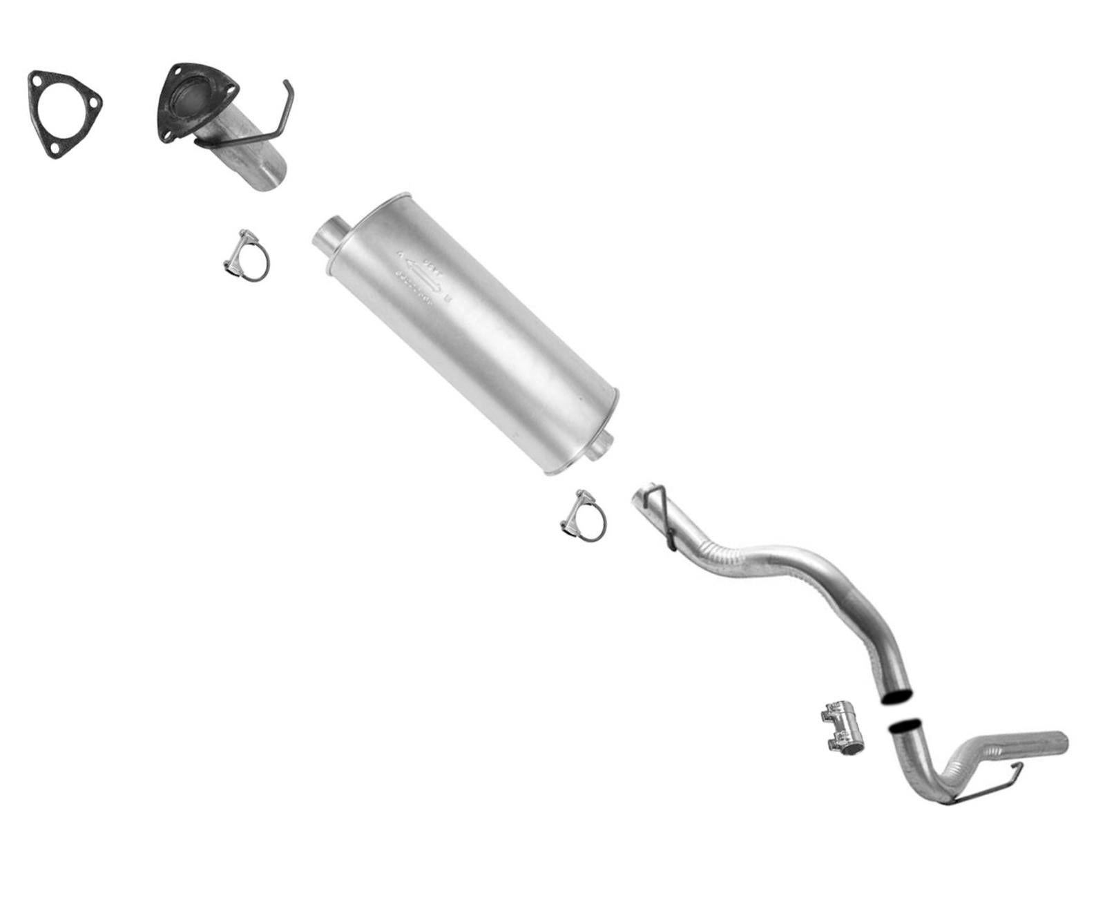 Se adapta al sistema de tubo de escape silenciador GM 2000-2005 Chevrolet Astro Van 4.3L
