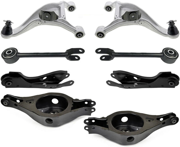 Rear Upper & Lower Control Arms For Nissan Murano 2009 2010 2011 2012 2013 2014
