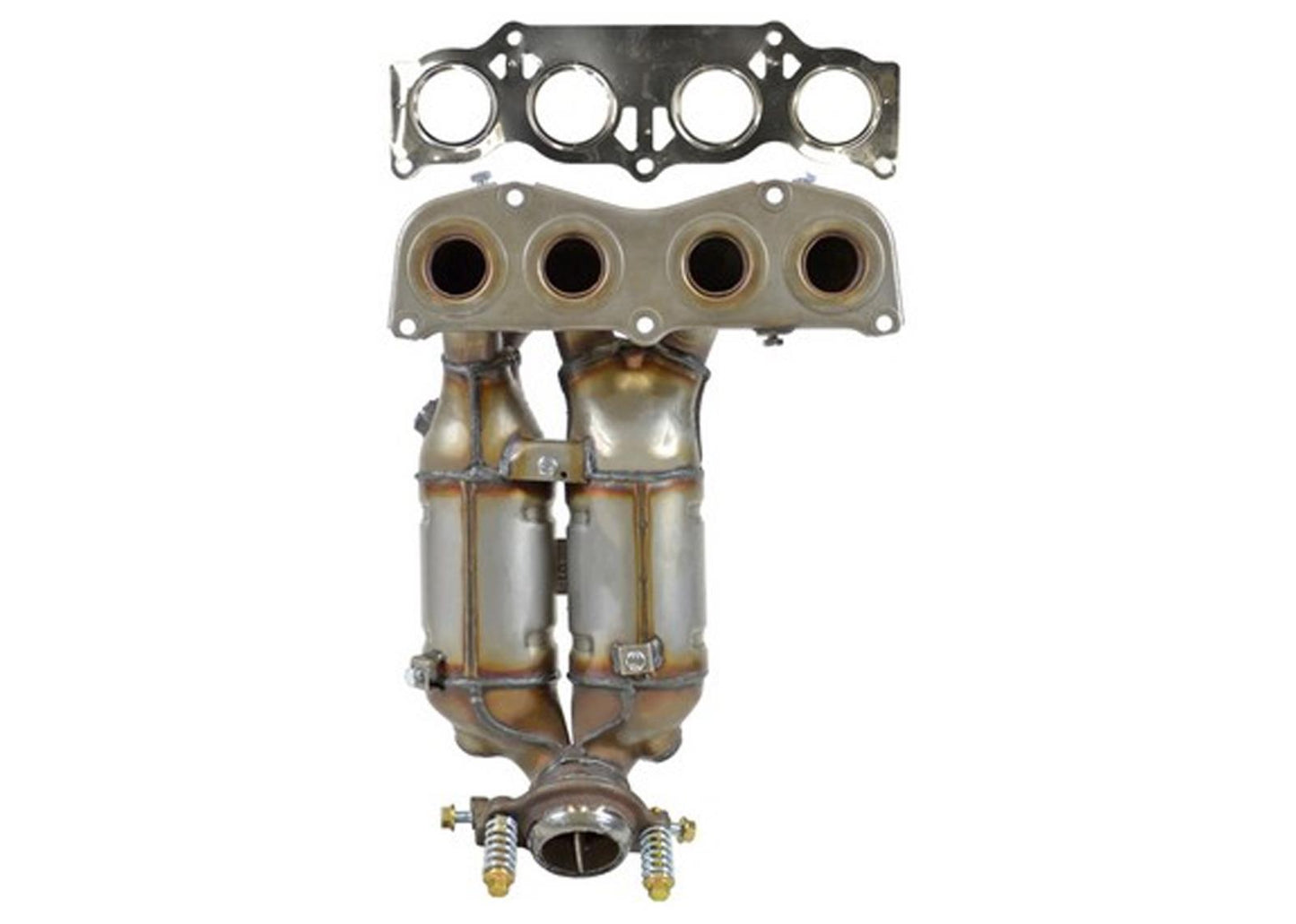 Front Upper Catalytic Converter for Toyota Rav4 Rav-4 2001 2002 2003 w/ Hardware
