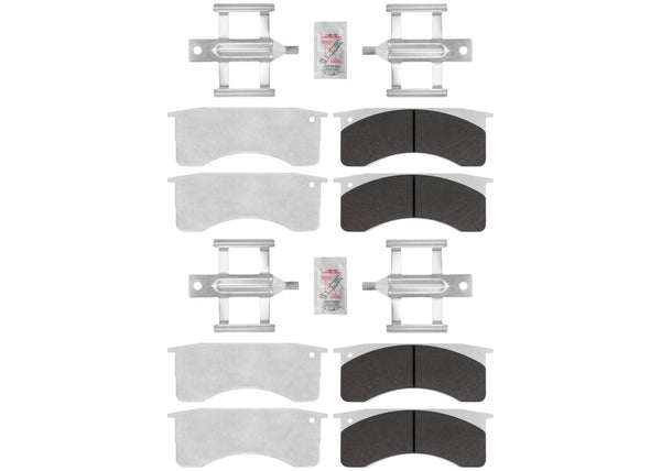 Fleet Duty Galvanized Disc Brake Pads For GM Silverado 4500HD 5500HD 6500HD