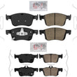 Front and Rear Ceramic Disc Brake Pads For Honda Civic Si R 2022 2023 2024