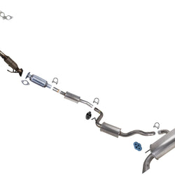 Converter Resonator Pipe Rear Mufflers Exhaust Sys for Ford C-Max Hybrid 13-18