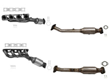 (4) Upper Lower Left & Right Catalytic Converters for Nissan Armada 2017-2020