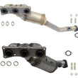 Front & Rear Catalytic Converters for BMW 328i 2007 2008 2009 2010 2011 2012