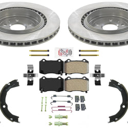 Rear Disc Brake Rotors Brake Pads for Cadillac CTS Type V 365MM 2009 2010 2015