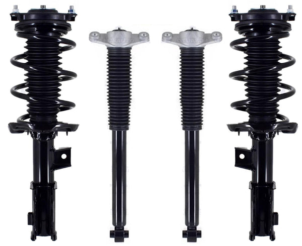 Front Struts & Rear Shocks For Sonata 1.6L 2020-2023 W/ 16 or 18 Inch Wheels